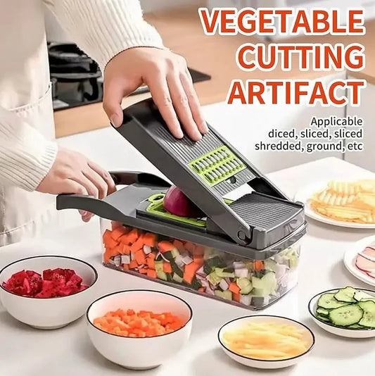 16-in-1 Multifunction Vegetable Cutter & Chopper