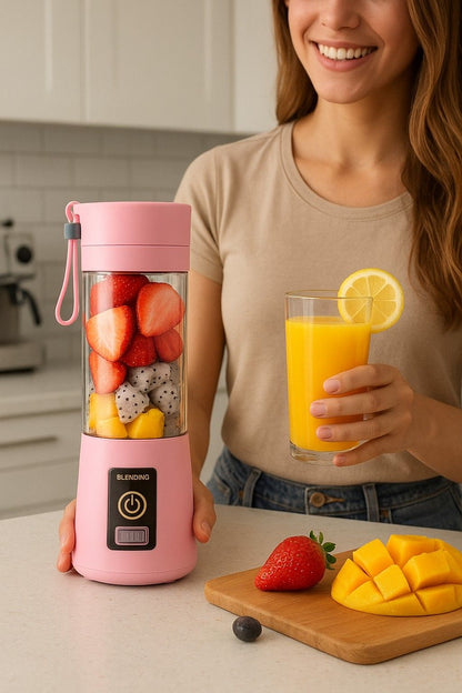 Portable Mini 6 blade Juicer blender