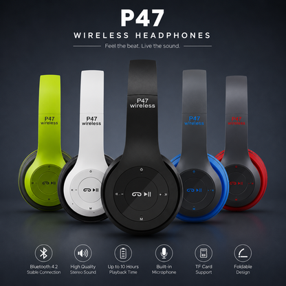 P47 Wireless Headphones