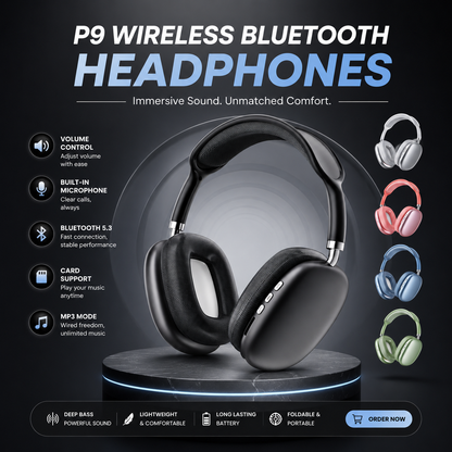 P9 Wireless Headphones