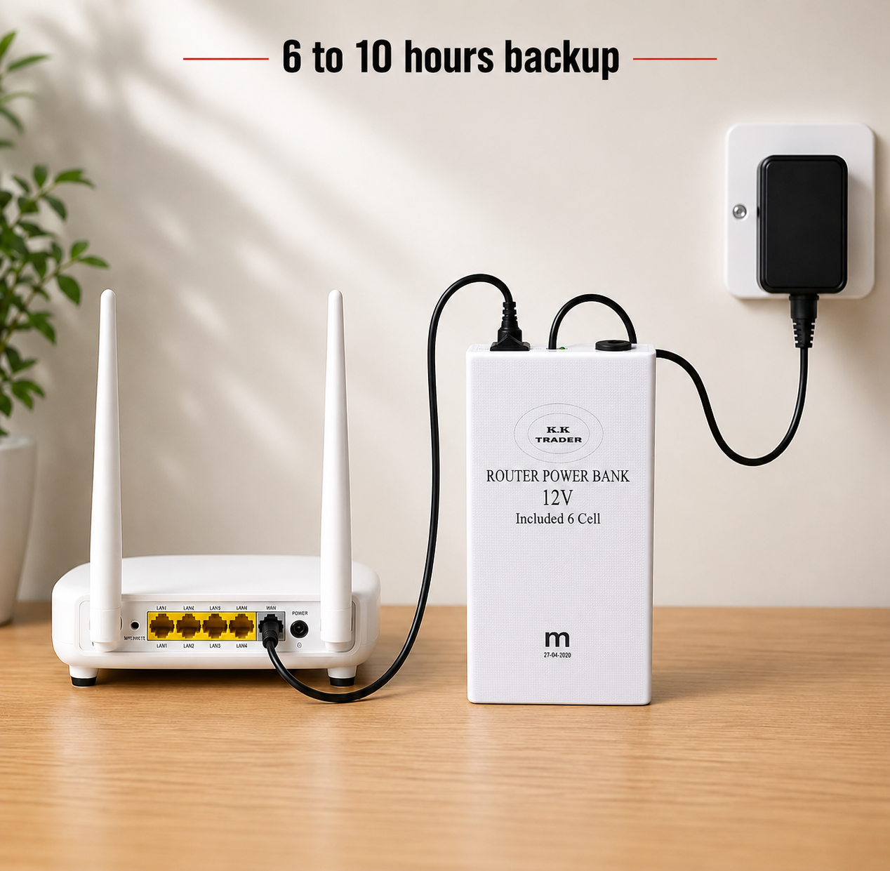 Router Power Bank – 20000mAh
