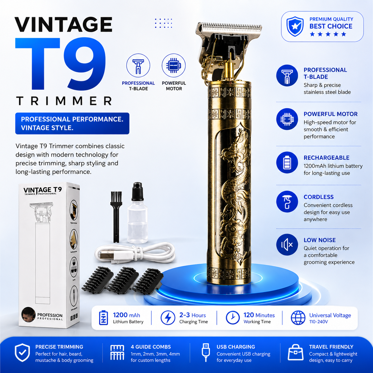 Vintage T9 Hair Trimmer