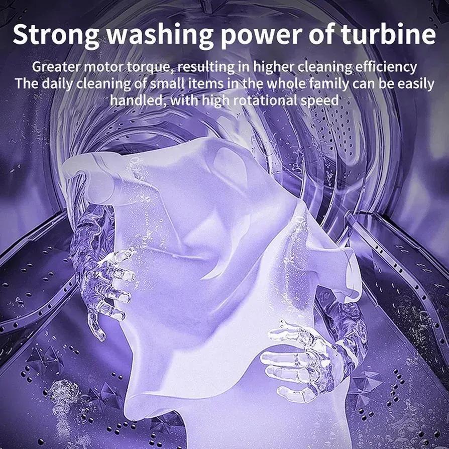 Portable Washing Machine with Spin Dryer