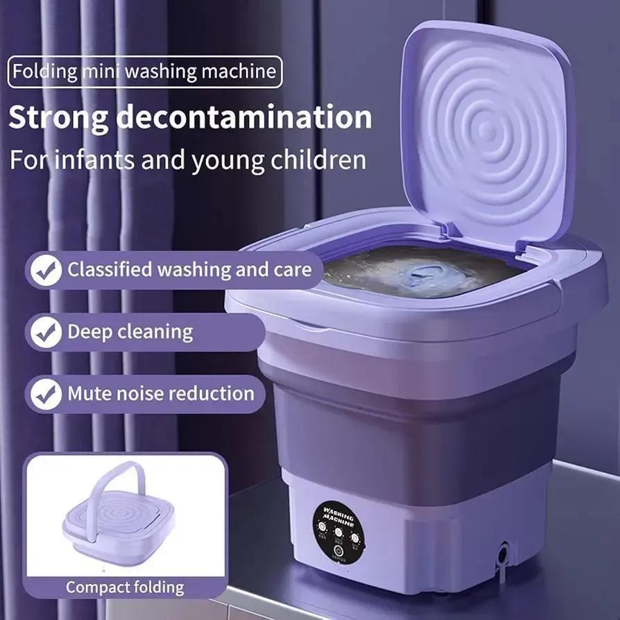 Portable Washing Machine with Spin Dryer