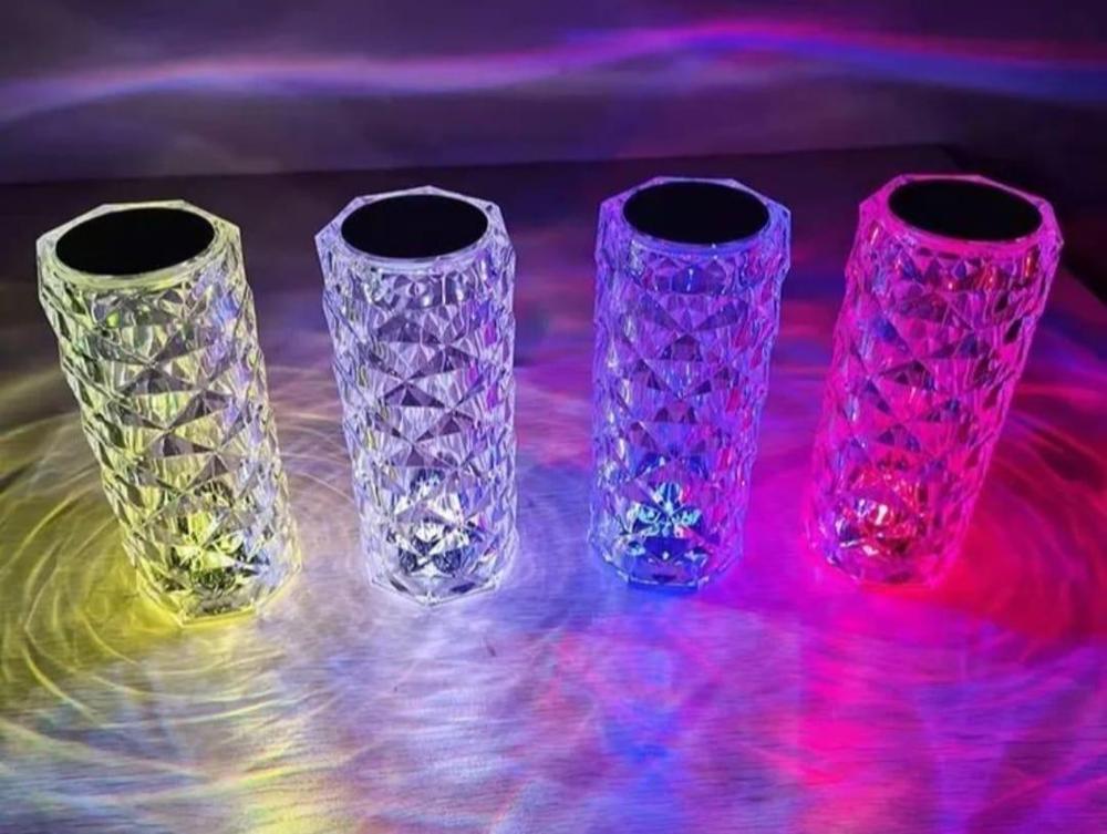 Rose Diamond Touch Lamp.