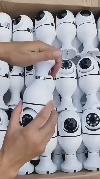 E27 Smart Bulb Camera