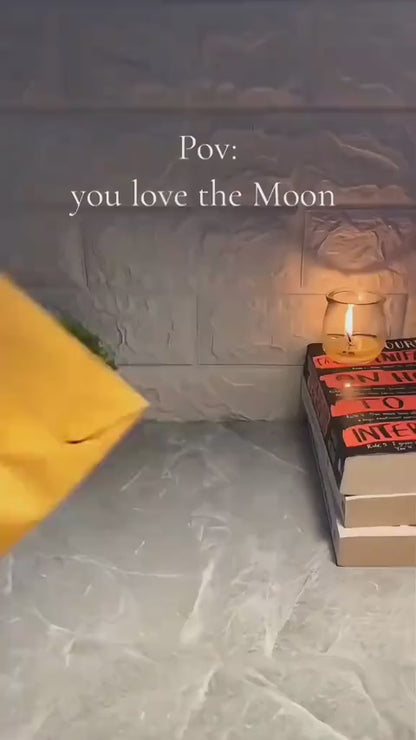 3D Moon Crystal Lamp