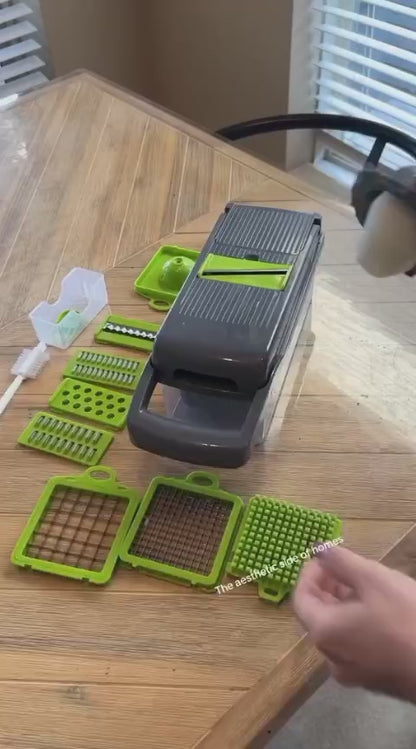 16-in-1 Multifunction Vegetable Cutter & Chopper