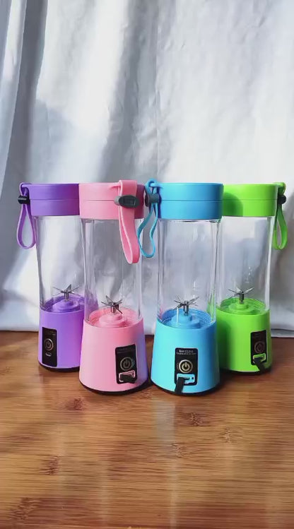 Portable Mini 6 blade Juicer blender